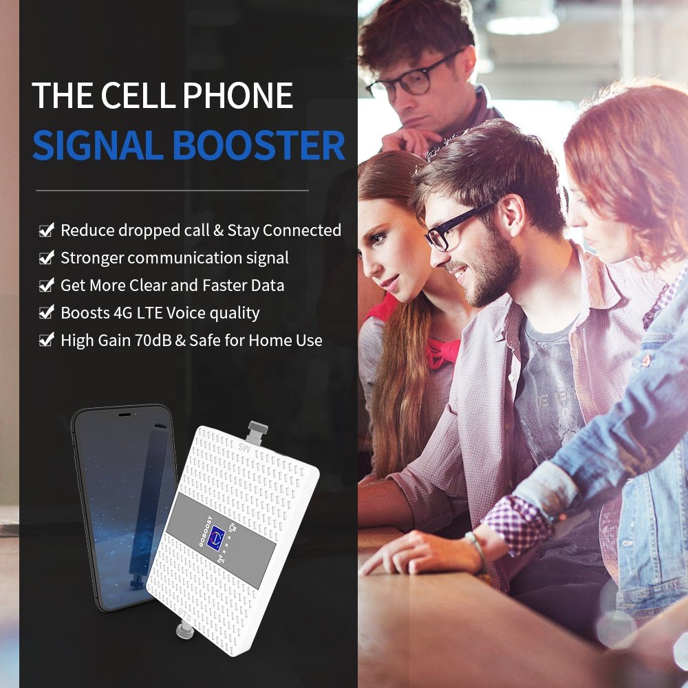 goboost 700mhz GB21 3g 4g gsm mobile cell phone network amplifi lte band 20 signal booster for car